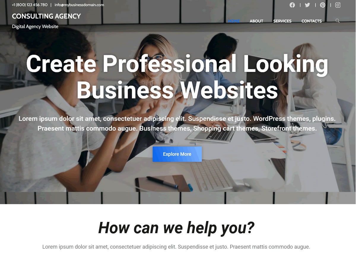 business-agency-theme